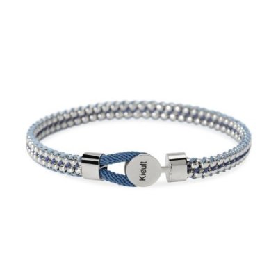 Kidult - Bracciale In Acciaio 316L - Nylon 10