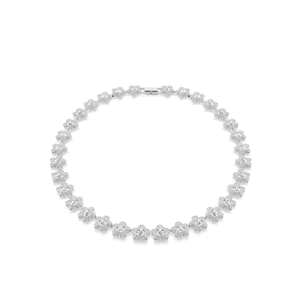 Swarovski - Collana Ariana Grande - Fiore - Bianca