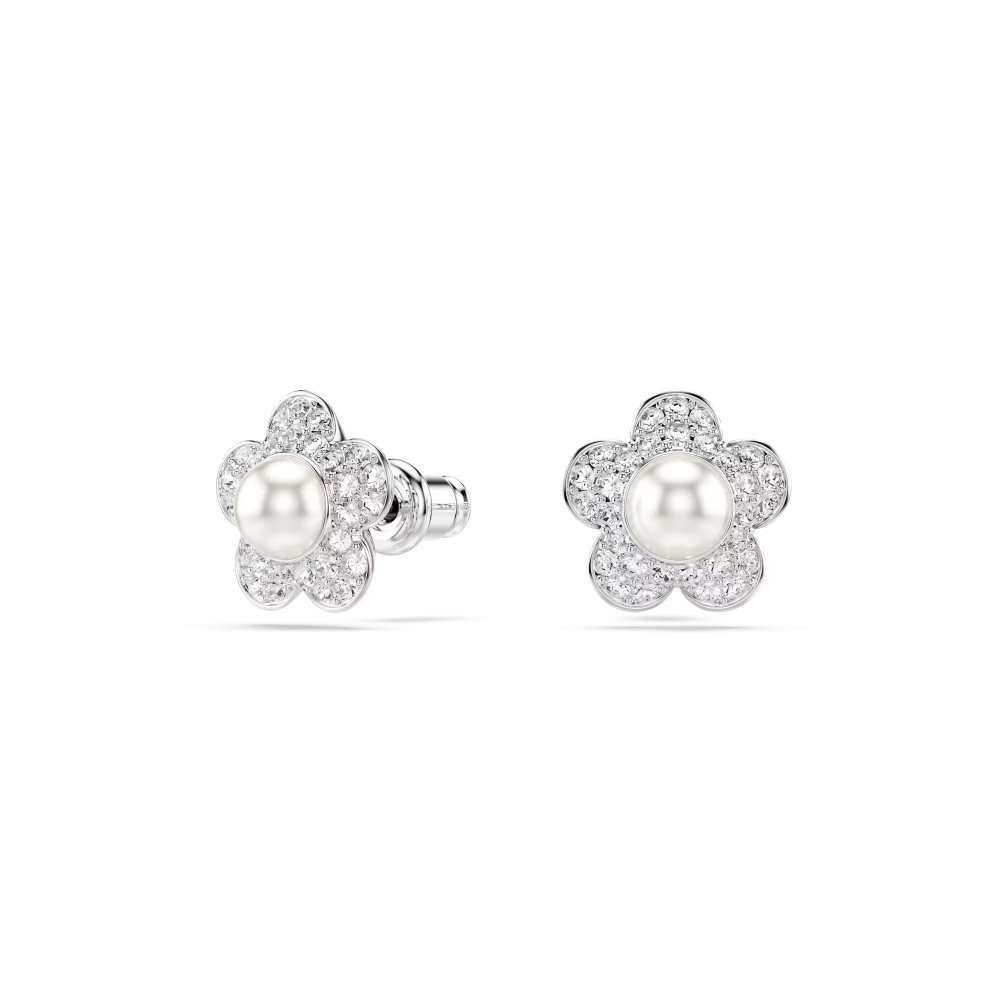 Swarovski - Orecchini Ariana Grande - Fiore - Bianco