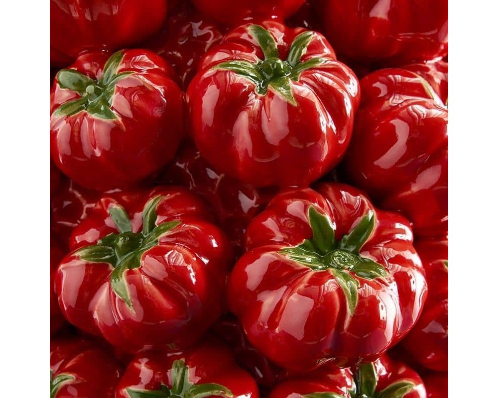 Werner Vos - Vaso Pomodori L - Rosso - Ceramica