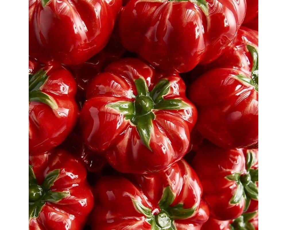 Werner Vos - Vaso Pomodori L - Rosso - Ceramica