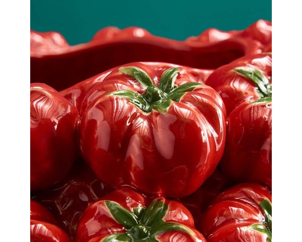 Werner Vos - Vaso Pomodori L - Rosso - Ceramica