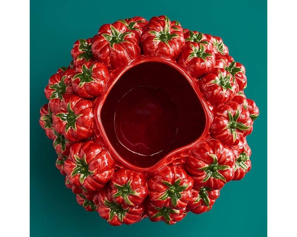 Werner Vos - Vaso Pomodori L - Rosso - Ceramica