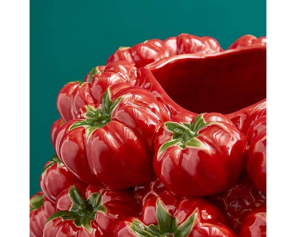 Werner Vos - Vaso Pomodori L - Rosso - Ceramica