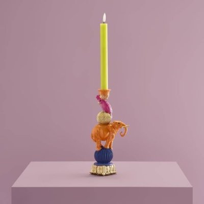 Werner Vos - Candelabro Elefante - Dipinto A Mano