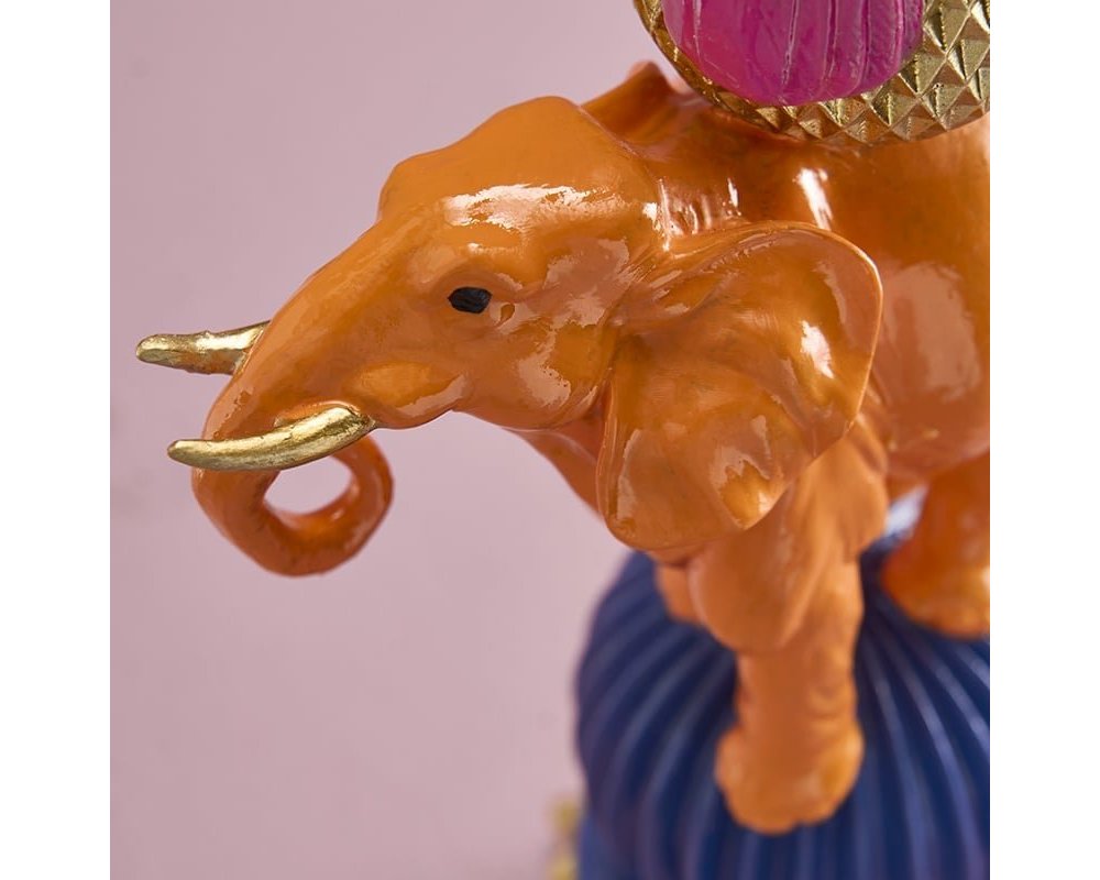 Werner Vos - Candelabro Elefante - Dipinto A Mano