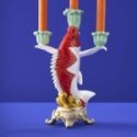 Werner Vos - Candelabro Pesce Koi - Rosso-Bianco-Verde