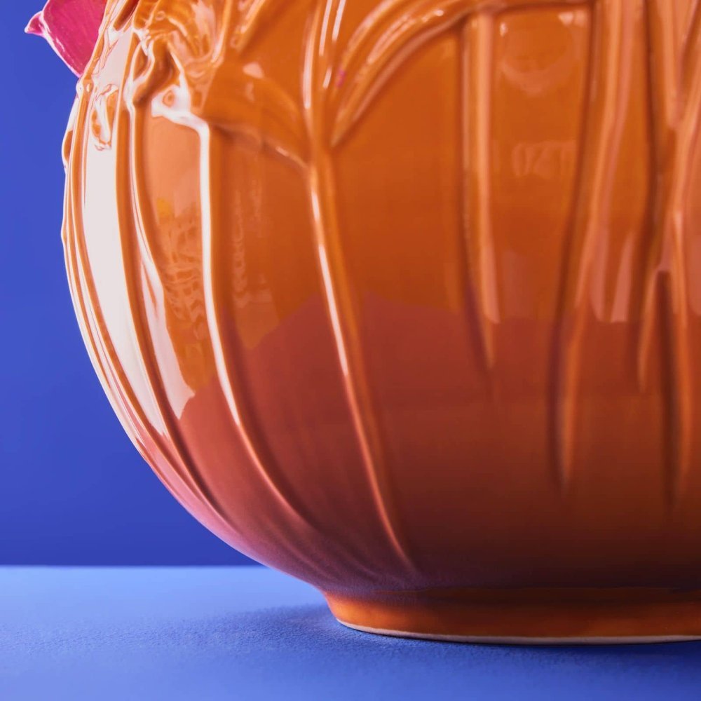 Werner Vos - Vaso Verano - Rosa-Arancio - Ceramica