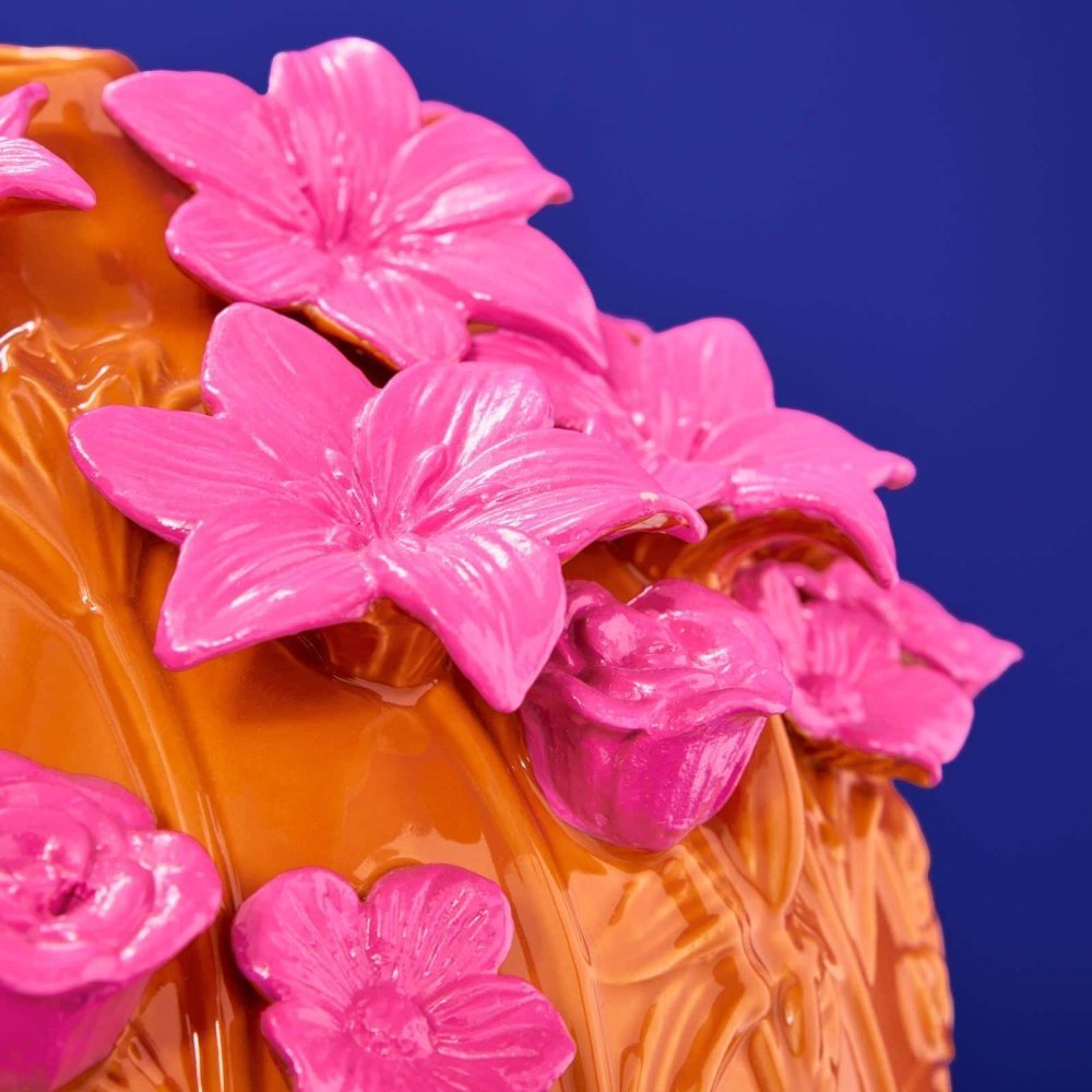 Werner Vos - Vaso Verano - Rosa-Arancio - Ceramica