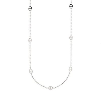 Kidult - Collana In Acciaio 316L - Cristalli