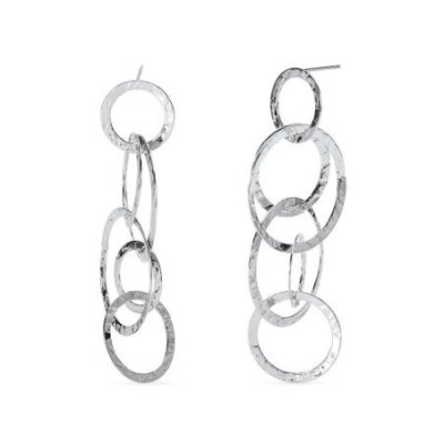 Kidult - Orecchini In Acciaio 316L - Martellato