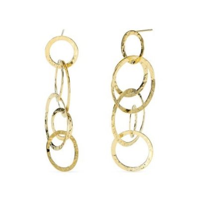 Kidult - Orecchini 86 - Acciaio 316L - Pvd Giallo