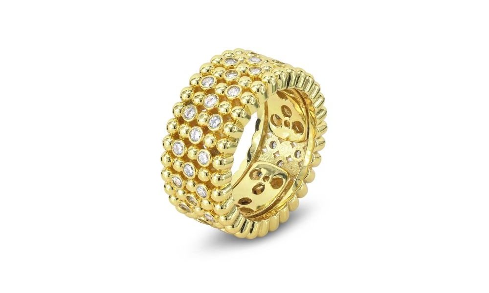 Anello Piccolo Placcato Oro Giallo - Boccadamo