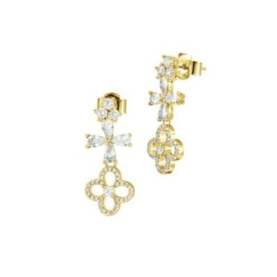 Boccadamo - Orecchini Xor770D - Oro Giallo - Zirconi