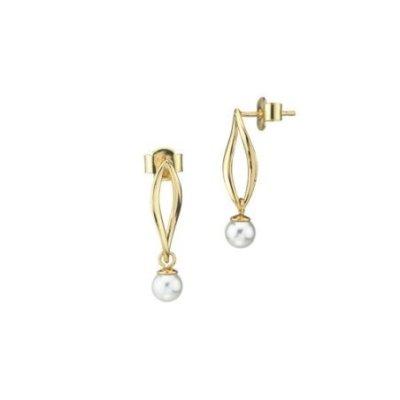 Boccadamo - Orecchini Xor778D - Placcati Oro - Perla