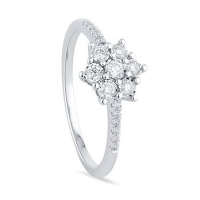 Bliss - Anello Bl Lumina - Oro Bianco - Diamante