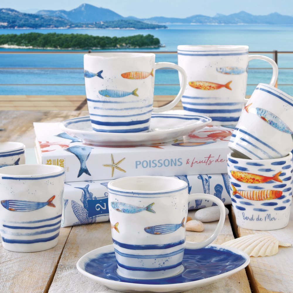 Easy Life - Tovaglioli Bord De Mer - Carta 3 Veli