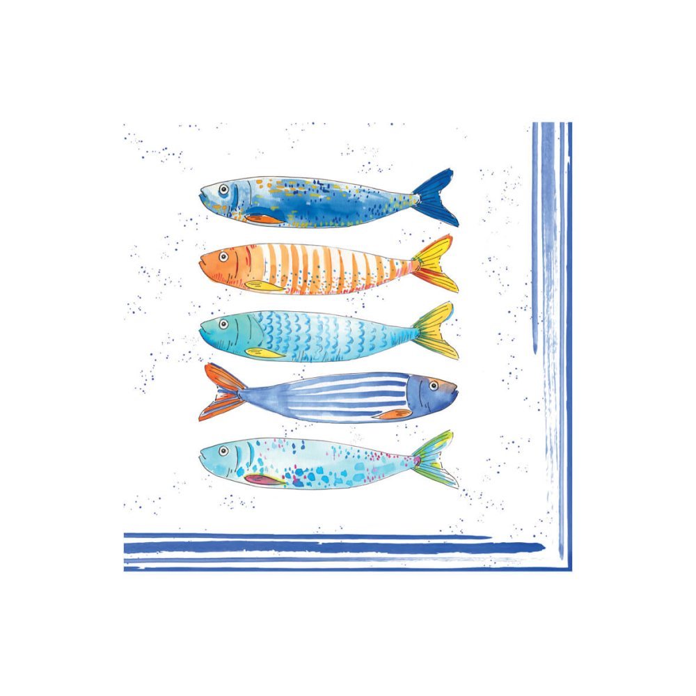 Easy Life - Tovaglioli Bord De Mer - Carta 3 Veli