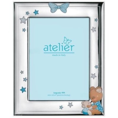 Atelier - Portafoto Orsetti Ae3236/13R - Argento - Legno