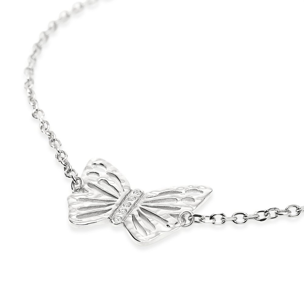 Kidult - Bracciale In Acciaio 316L - Cristalli