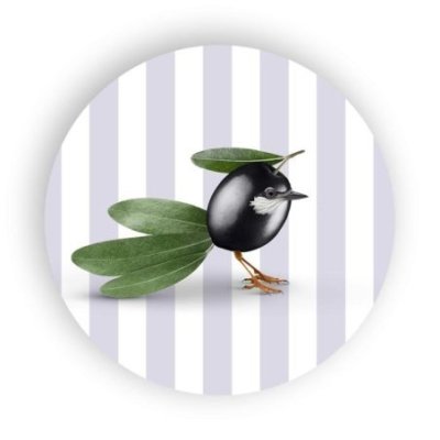 Wd Lifestyle - Sottopentola In Ceramica - 18 Cm - Decoro Oliva