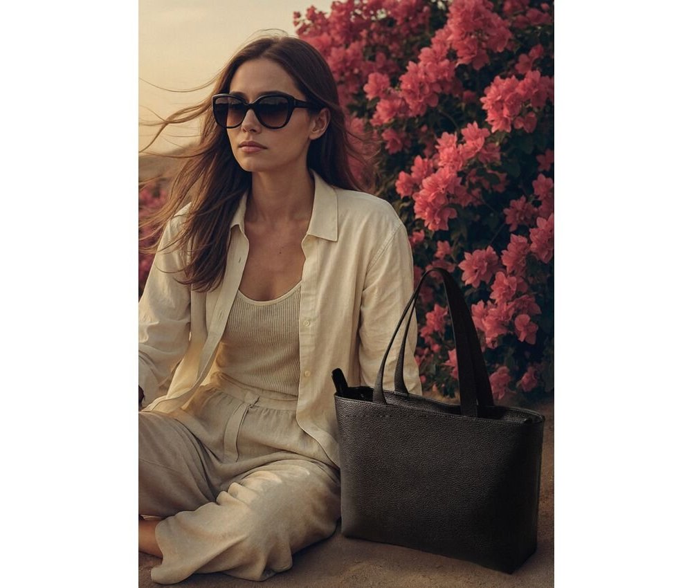 Ottaviani - Borsa Shopping - Vera Pelle - Nera