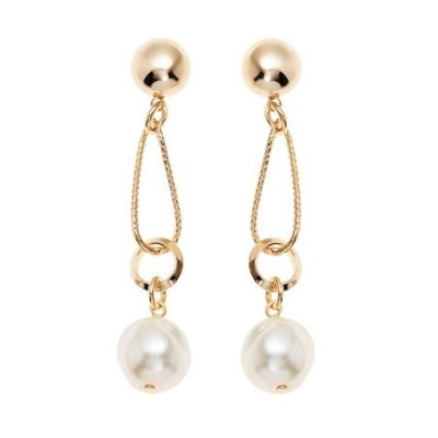 Ottaviani - Orecchini Placcati Oro - Perle