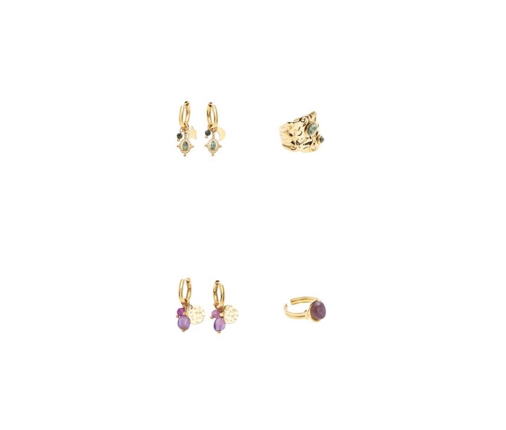 Ottaviani - Anello Dorato - Turchese