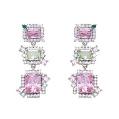 Ottaviani - Orecchini Rodiati - Cubic Zirconia