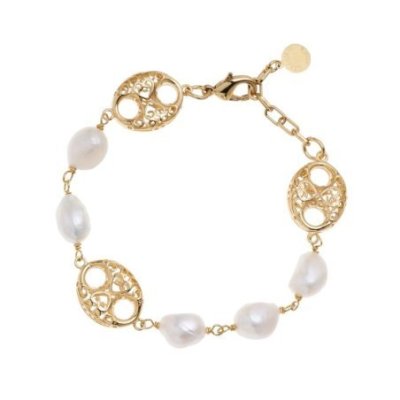 Ottaviani - Bracciale Dorato - Perle Eleganti