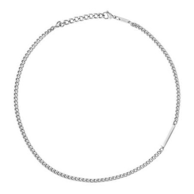 Breil - Collana Groovy - Acciaio - Argento