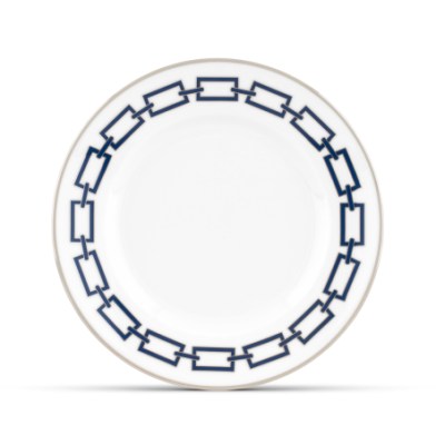 Richard Ginori - Piatto Catene - Blu Zaffiro - Platino
