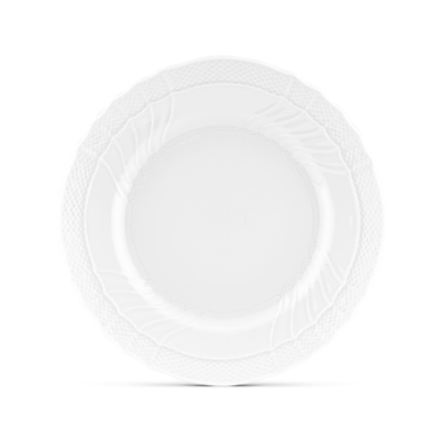 Richard Ginori - Piatto Piano - Porcellana Bianca - Vecchio Ginori