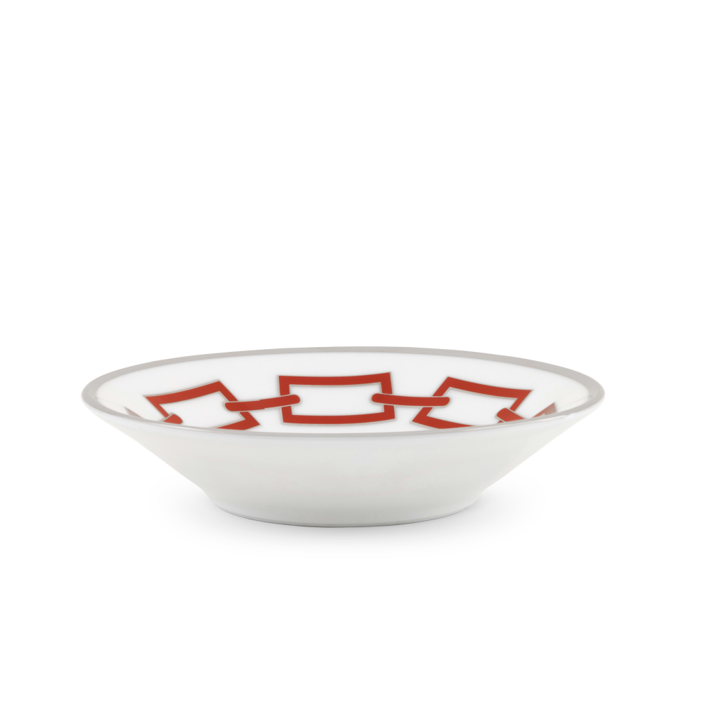 Richard Ginori - Piatto Catene - Rosso Scarlatto