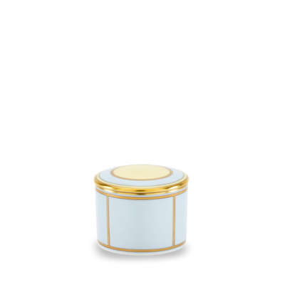 Richard Ginori - Scatola Portagioie - Celeste - Oro