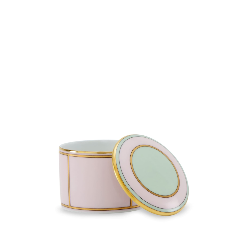 Richard Ginori - Scatola Portagioie - Rosa E Oro