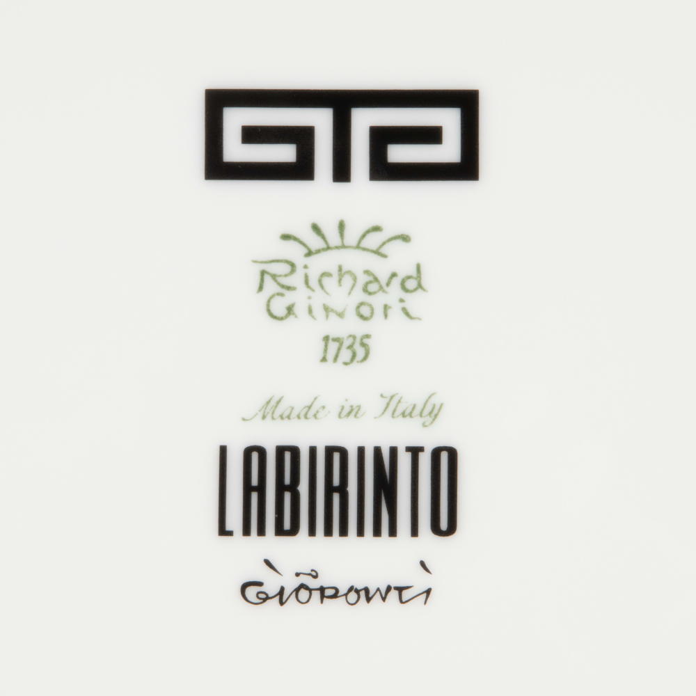 Richard Ginori - Piatto Da Tè Labirinto - Porcellana