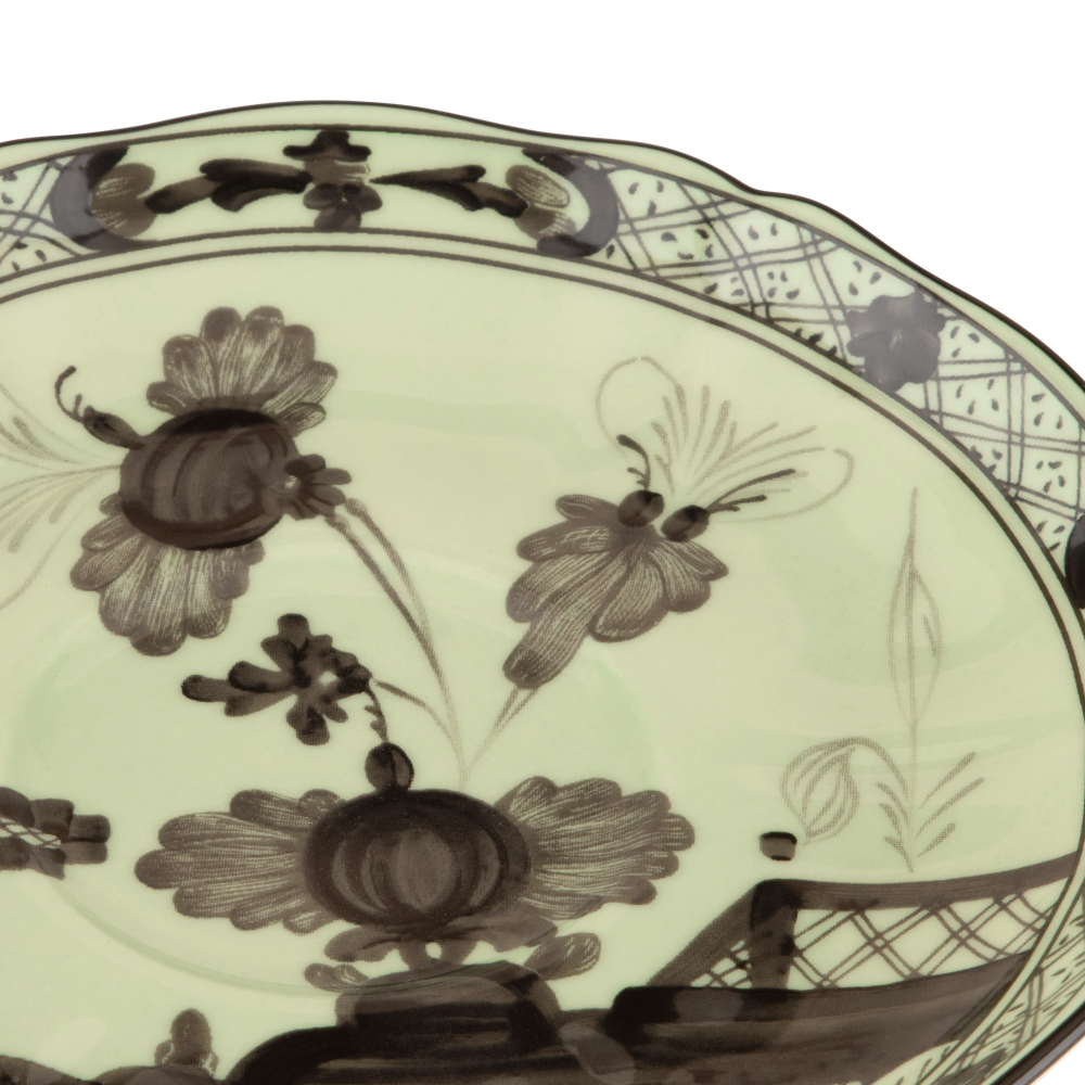 Richard Ginori - Piatto Da Tè - Verde Bario - Porcellana