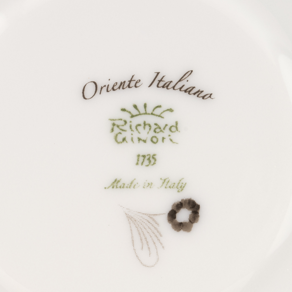 Richard Ginori - Piatto Da Tè - Verde Bario - Porcellana