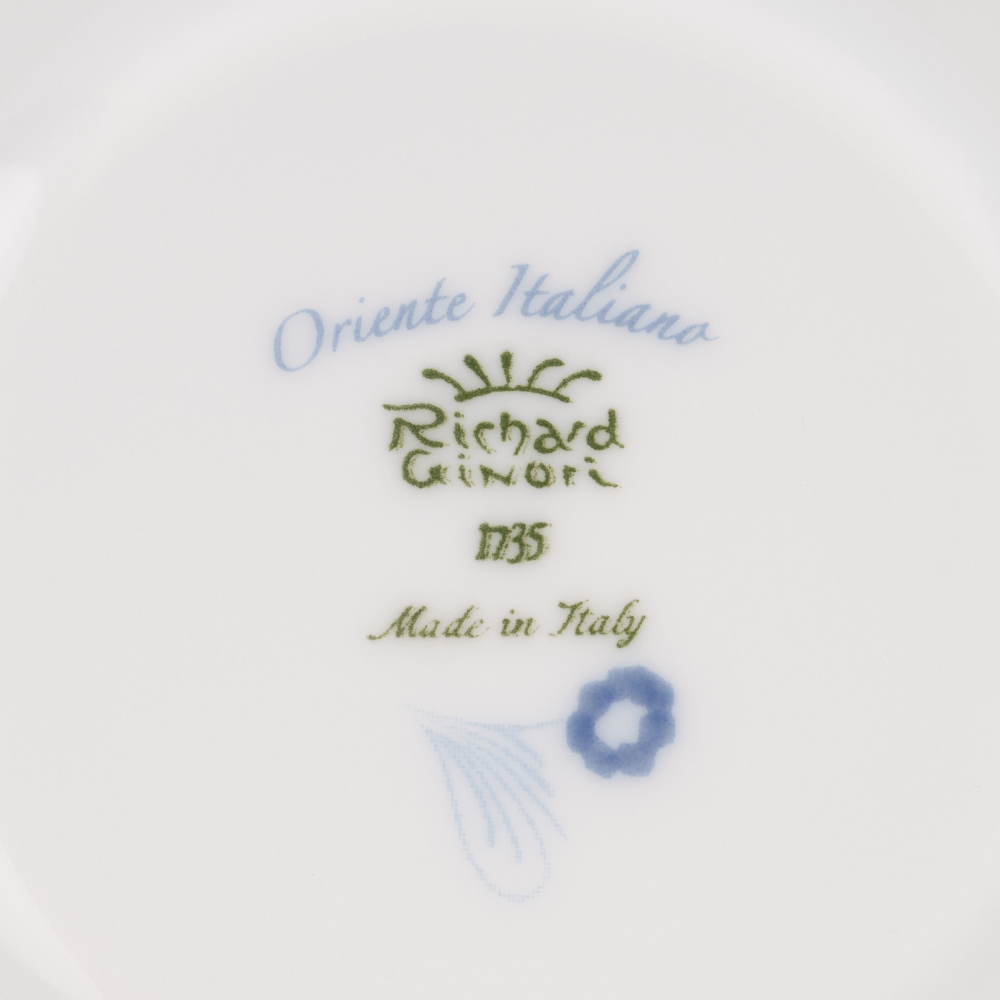 Richard Ginori - Piatto Da Tè - Malachite - Porcellana