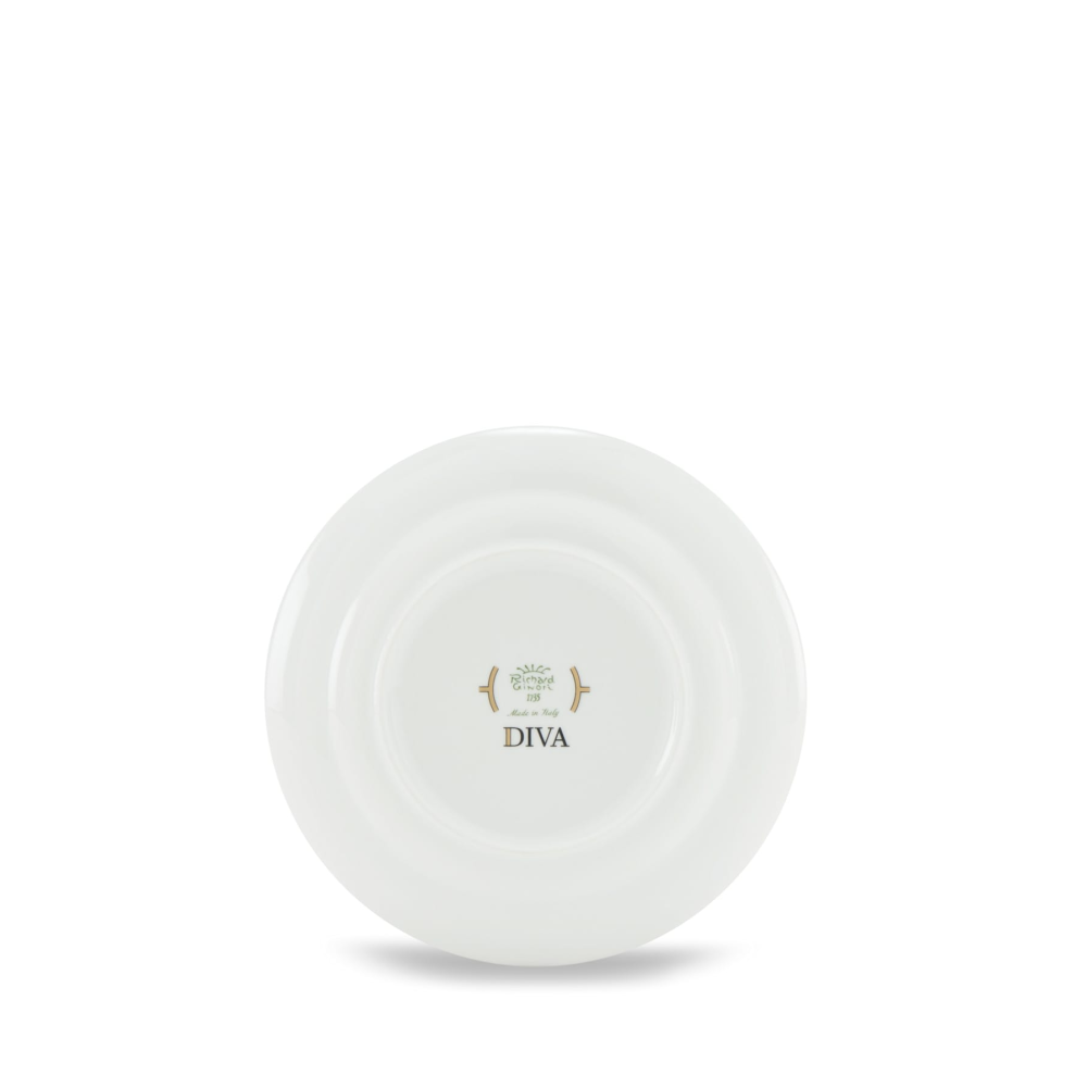 Richard Ginori - Piatto Da Dessert - Celeste E Oro
