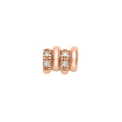 Elements Donnaoro - Springs Oro Rosa - Diamanti