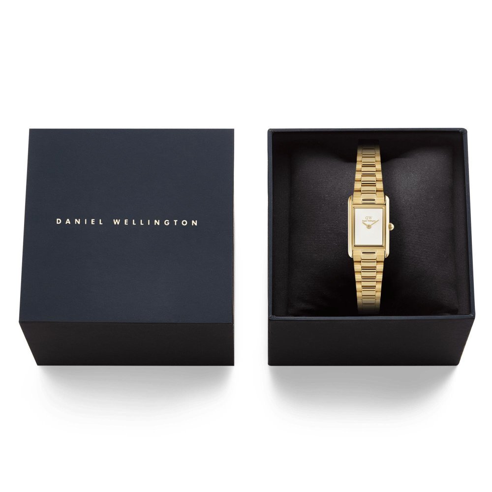 Daniel Wellington - Mini 3-Link Dorato - Acciaio Oro