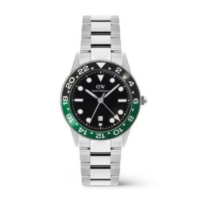 Daniel Wellington - Iconico Gmt Link - Nero Verde