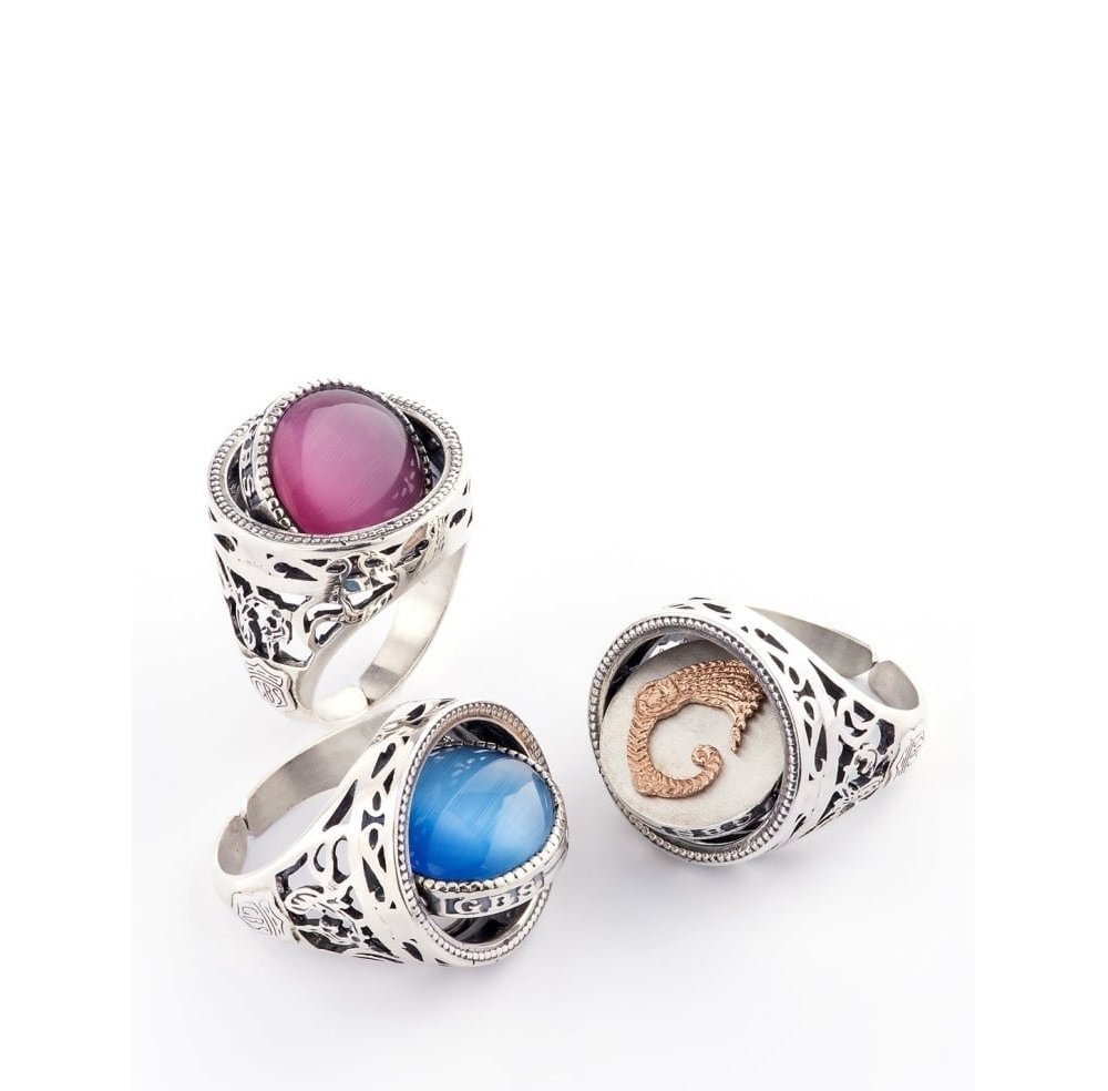 Spadafora - Anello Opplà Rosso - Collezione Liber