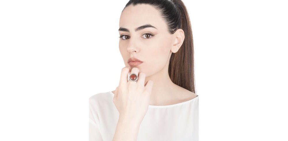 Spadafora - Anello Opplà Rosso - Collezione Liber