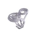 Spadafora - Anello Doppio Vortice - Argento - Artigianale