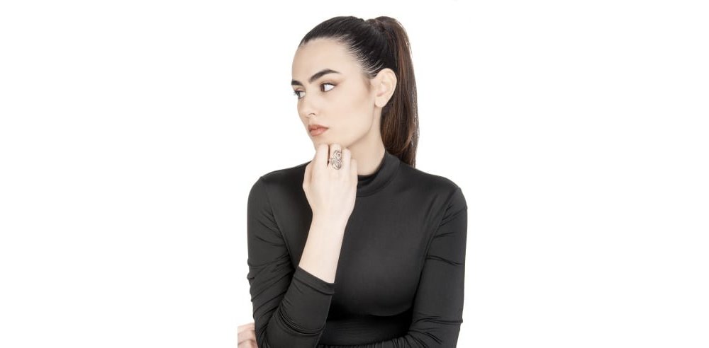 Spadafora - Anello Doppio Vortice - Argento - Artigianale