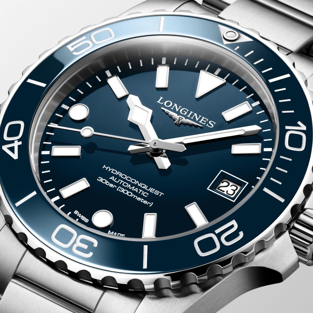 Longines - Hydroconquest Ø 39Mm - Acciaio