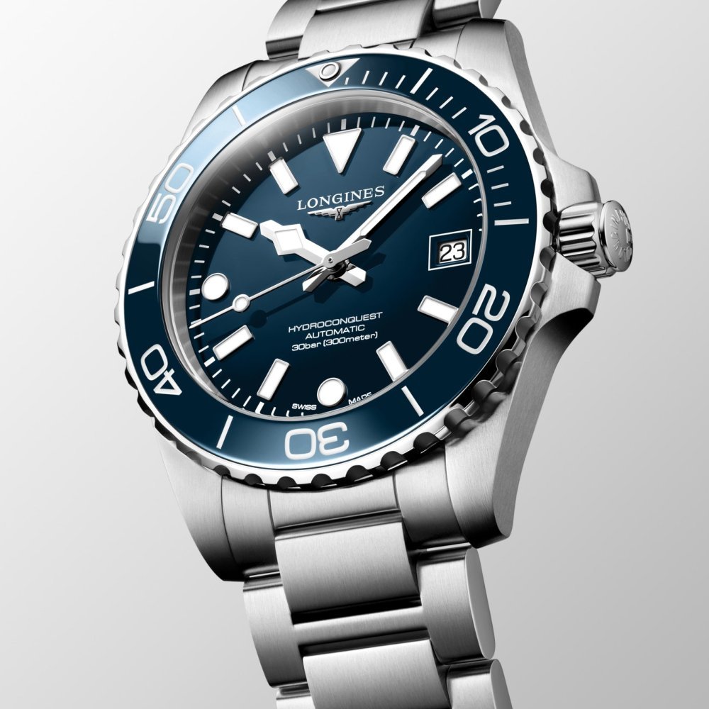 Longines - Hydroconquest Ø 39Mm - Acciaio